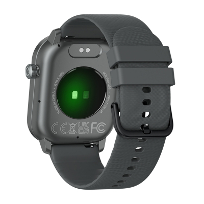 Ora inteligjente Zeblaze GTS 3 GPS, ekran 2.01", thirrje telefonike, gri e errët