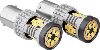Llamba AMiO LED Canbus 1157 BAY15D P21/5W, 24 SMD, 6000K, e bardhë