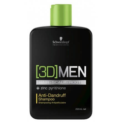Shampon për flokë Schwarzkopf 3DMen Anti Dandruf, 250 ml