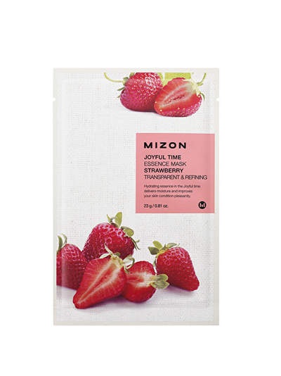 Maskë për fytyrë Mizon Essence Mask Strawberry, 23 g