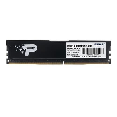 RAM меморија Patriot DDR4, 16GB, 3200MHz, за десктоп, црна