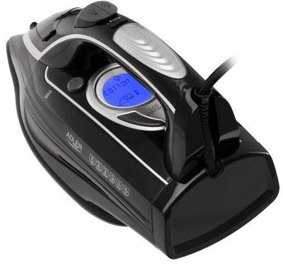 Hekur me avull Adler AD 5054, 2600W, pllakë qeramike, blu