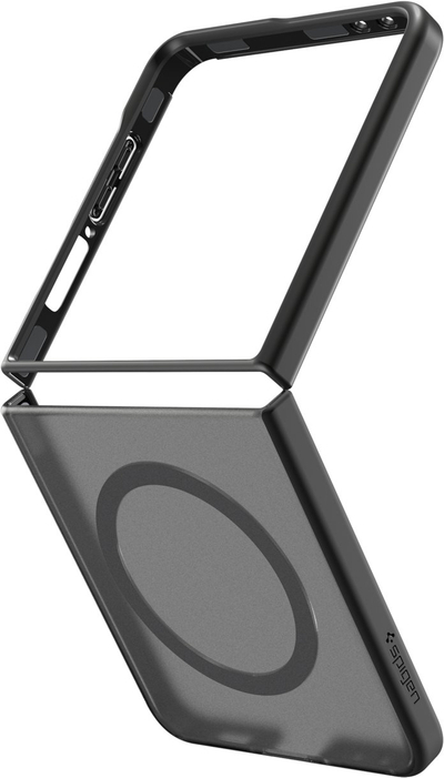 Maskë mbrojtëse Spigen Capella Magnet për Samsung Galaxy Z Flip7, transparente
