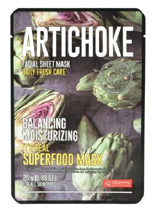 Maskë për fytyrë Dermal Superfood Artichoke, 25g