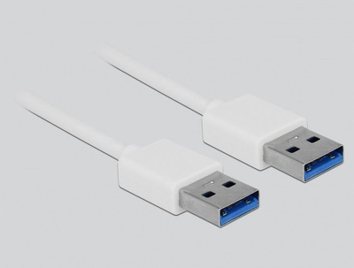 Hub USB DeLOCK 64046, 4 porta USB 3.2 Gen 1, 5 Gbit/s, ngjyrë argjendi