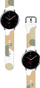 Паметен ремен за зрно Hurtel Strap Moro за Samsung Galaxy Watch 42mm, силикон, камуфлажа, шарен