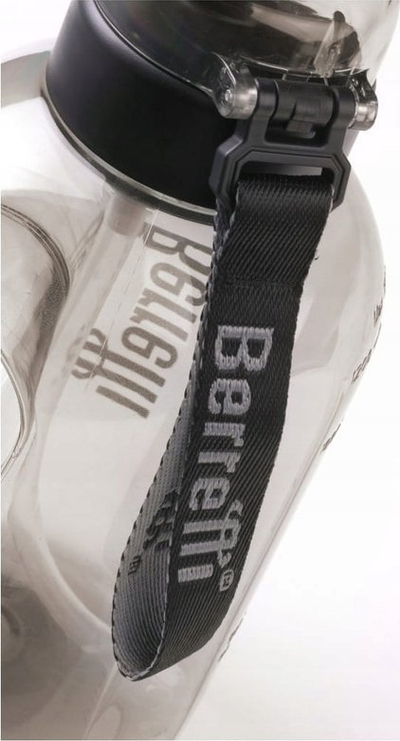 Bidon uji Berretti 1500 ml, Tritan, me pip, transparent