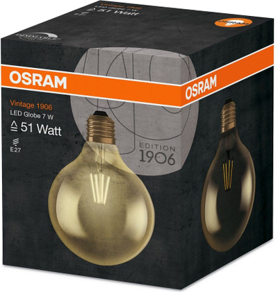 Llambë LED Osram GLS, E27, 7W, 2500K, dritë e ngrohtë