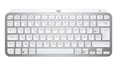Tastierë Logitech MX Keys Mini - Wireless, BT, gri/e bardhë