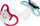 Biberon NUK Space, silikon 18-36m, set rozë blu