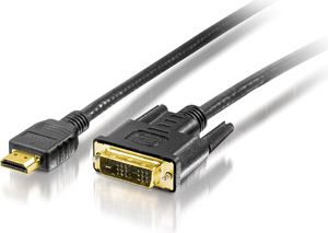 Kabllo Equip HDMI - DVI-D, 3 m, e zezë 
