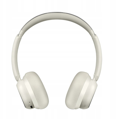 Kufje LogiLink BT 6.0, pa tela, on ear, krem
