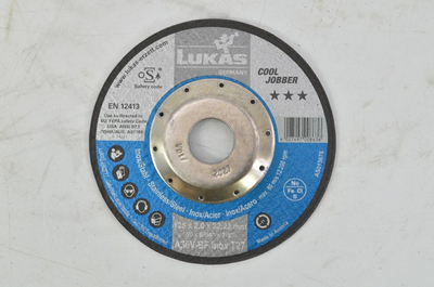 Disk bluarës LUKAS ERZETT AS015676V9802 T27, 125x2.0x22.23 mm, A36V BF, 25 copë