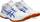 Këpucë volejbolli Asics Gel-Task MT 3 W, me GEL përthithje goditjesh, për goca, të bardha me blu