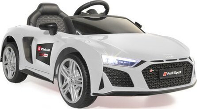 Makina elektrike për kalamaj Jamara Audi R8 Ride-on, 2 motorë, deri 25 kg, e bardhë