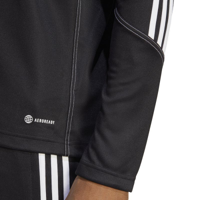 Bluzë sportive Adidas TIRO 23 Training Top HS3617, poliestër, për burra, e zezë