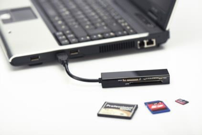 Lexues kartash Ednet USB 3.0 Multi Card Reader, i zi