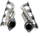 Kolektor shkarkimi TurboWorks Chevrolet GMC 5.0L 5.7L V8 88-97, çelik inox, krom