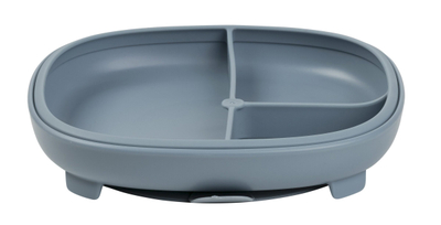 Pjatë fëmijësh b.box 2 in 1 Suction Plate, me vakum, me ndarës, rozë Blush