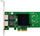 Kartë rrjeti Microconnect PCIe x1 Intel, gigabit, për kompjuter tavoline