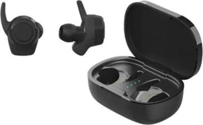 Kufje wireless STREETZ Stay in Ear, True Wireless, Bluetooth 5, të zeza