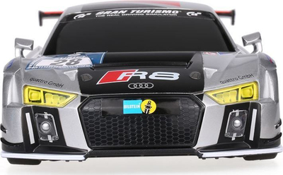 Makina me telekomandë Audi R8 LMS, shkalla 1:18, 2.4GHz, argjendtë