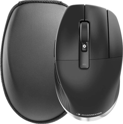Глушец 3Dconnexion CadMouse, Bluetooth, USB, црна