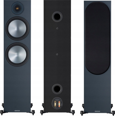 Kulla altoparlantësh Monitor Audio Bronze 500 6G, set çift, kolonë dyshemeje, të zinj