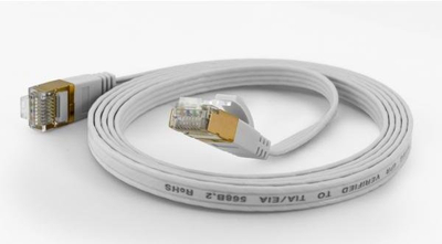 Kabllo rrjeti Wantec CAT6 FTP, 10 m, e bardhë