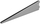 Profil metalik U-beam pa markë, 370mm, set 10 copë, argjendtë