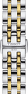 Orë dore për femra Tissot Classic Dream Lady T129.210.22.263.00, e argjendtë/artë