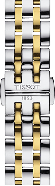 Orë dore për femra Tissot Classic Dream Lady T129.210.22.263.00, e argjendtë/artë
