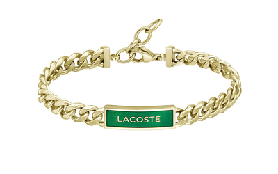 Byzylyk për meshkuj Lacoste, Artë/Gjelbër