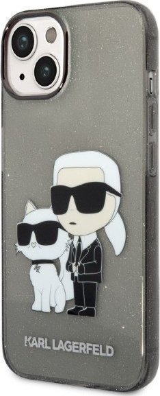 Futrollë telefoni Karl Lagerfeld KLHCP14MHNKCT, për iPhone 14 Plus, hardcase, e zezë