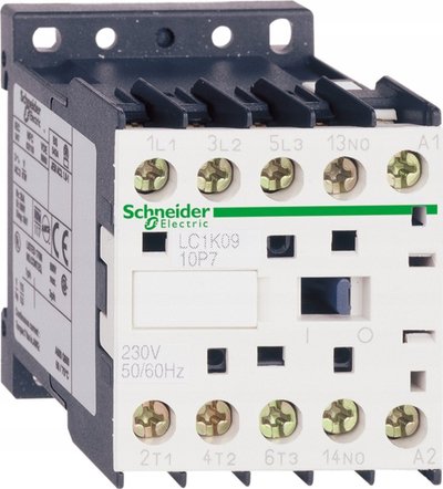 Kontaktor fuqie Schneider Electric LC1K0601B5, 6A 3P, spirale 24V AC, 1NO