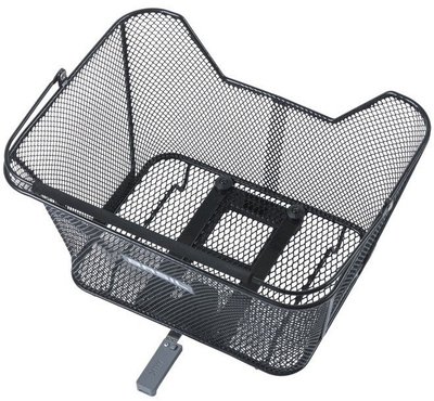 Shportë biçiklete Basil Lesto MIK 2.0, 35L, e zezë