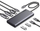 Dock Ugreen Revodok Pro 308, 8 në 1, 3 ekrane, gri