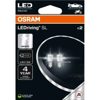 Lampa Led 12v W2.3w T5 White