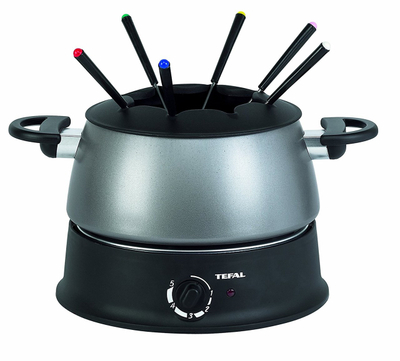 Set pajisje gatimi Tefal Fondue, e zezë