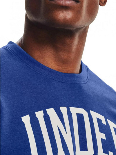 Duks për meshkuj Under Armour Rival Terry Crew, XL, i kaltër