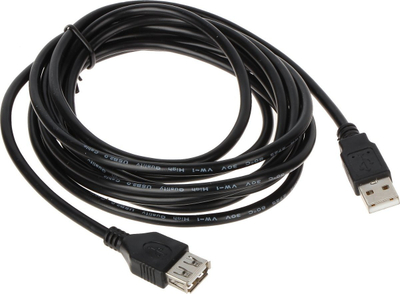 Kabllo USB Gembird USB A në USB A, 3 m, i zi