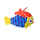 Lodra plushi Pirates, 16cm, personazh piratësh, shumëngjyrëshe