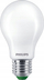 Llambë LED Philips A60 E27, 4W 840lm, 2700K, e bardhë mat