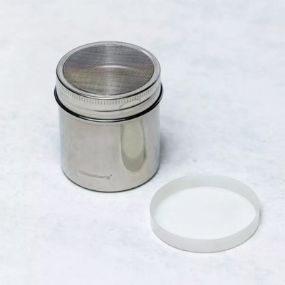 Enë me sitë për pluhur kuzhine Klausberg, 260ml, çelik inox, gri