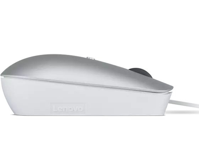 Maus Lenovo 540 USB C me kabllo, i vogël, DPI deri në 2400, gri