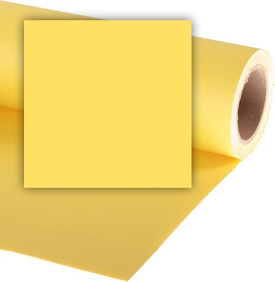 Sfond letre fotografike Colorama Dandelion CO116, 2.72m x 11m, i verdhë