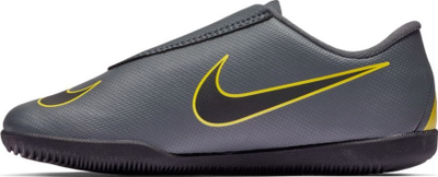 Këpucë futbolli Nike Mercurial për kalamoj, për fusha me bar të fortë, gri