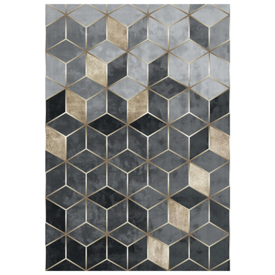 Tepih JOSIANE 160×230 me thekë HM7675.18, gri/ ari