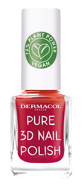 Llak thonjsh Dermacol Pure 3D, 11 ml, transparnet
