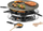 Pajisje raclette Unold Multi 4in1 48726, 1300W, 8 tigane, e zezë